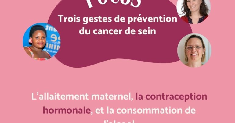 Octobre Rose : Trois (03) gestes de prévention du cancer du sein